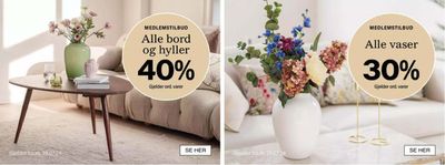 Tilbud fra Hjem og møbler i Fredrikstad | Salg -40% de Kremmerhuset | 11.7.2024 - 29.7.2024