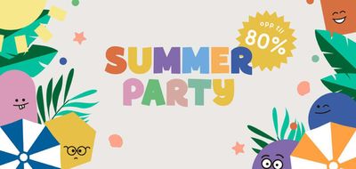 Tilbud fra Barn og leker i Oslo | Summer Party Opp til 80% de Lekmer | 12.7.2024 - 1.8.2024