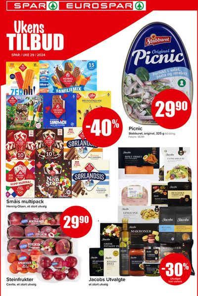 Tilbud fra Supermarkeder i Tønsberg | Spar Kundeavis de Spar | 14.7.2024 - 28.7.2024