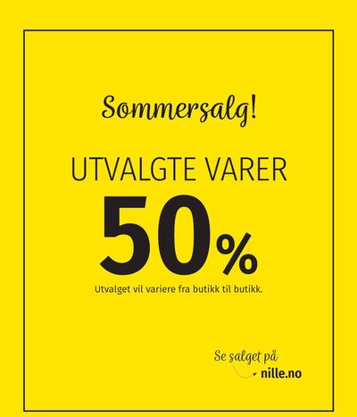 Nille-katalog i Kristiansand | Nille Sommersalg! | 14.7.2024 - 28.7.2024