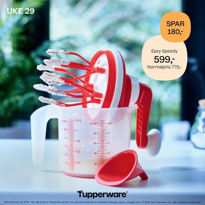 Tupperware-katalog | Tupperware Kundeavis Uke 29 | 16.7.2024 - 30.7.2024