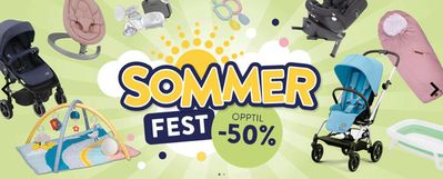 Tilbud fra Barn og leker i Oslo | Sommerfest opptil -50% de Barnevognhuset Rudo | 16.7.2024 - 31.7.2024