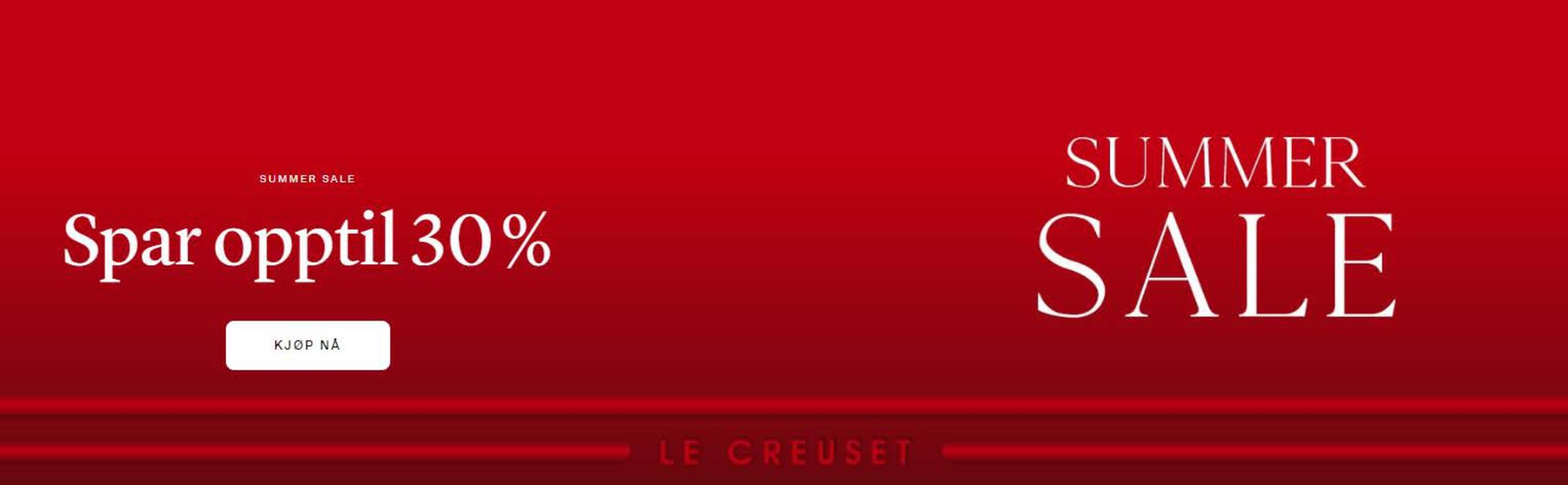 Le Creuset-katalog | Le Creuset - Spar Opptil 30% | 18.7.2024 - 31.7.2024