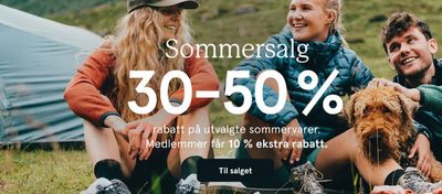 Tilbud fra Sport og Fritid i Ålesund | Sommersalg 30-50% de Bergans | 19.7.2024 - 31.7.2024
