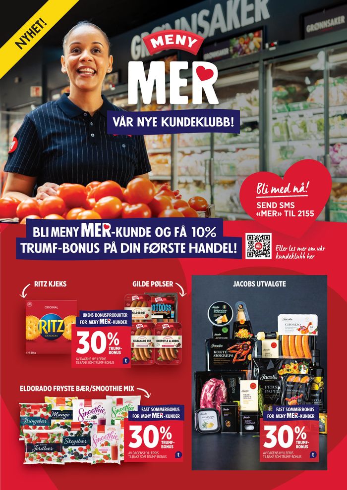 Meny-katalog i Bergen | Meny Kundeavis! | 21.7.2024 - 4.8.2024