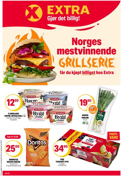 Tilbud fra Supermarkeder i Trondheim | Coop Extra Kundeavis de Coop Extra | 22.7.2024 - 28.7.2024