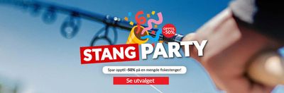 Tilbud fra Sport og Fritid i Tønsberg | Spar opptil -50% på en mengde fiskestenger de Skitt fiske | 26.7.2024 - 8.8.2024