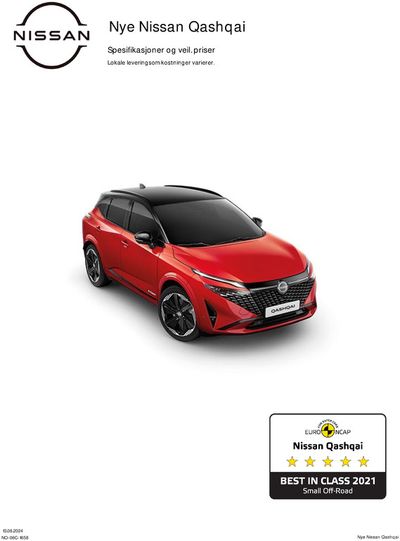 Nissan-katalog i Drammen | Nye Nissan Qashqai | 15.8.2024 - 15.8.2025