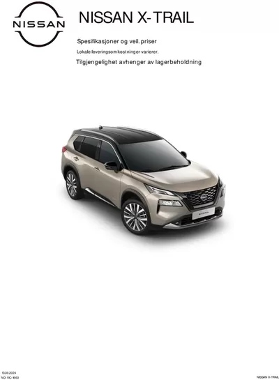 Nissan-katalog i Drammen | Nissan X-Trail | 16.8.2024 - 16.8.2025