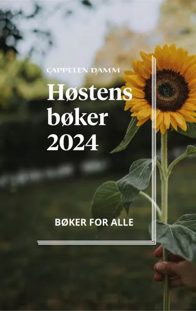 Tilbud fra Bøker og kontor i Bergen | CAPPELEN DAMM Høstens bøker 2024 de Cappelen Damm | 22.9.2024 - 21.12.2024