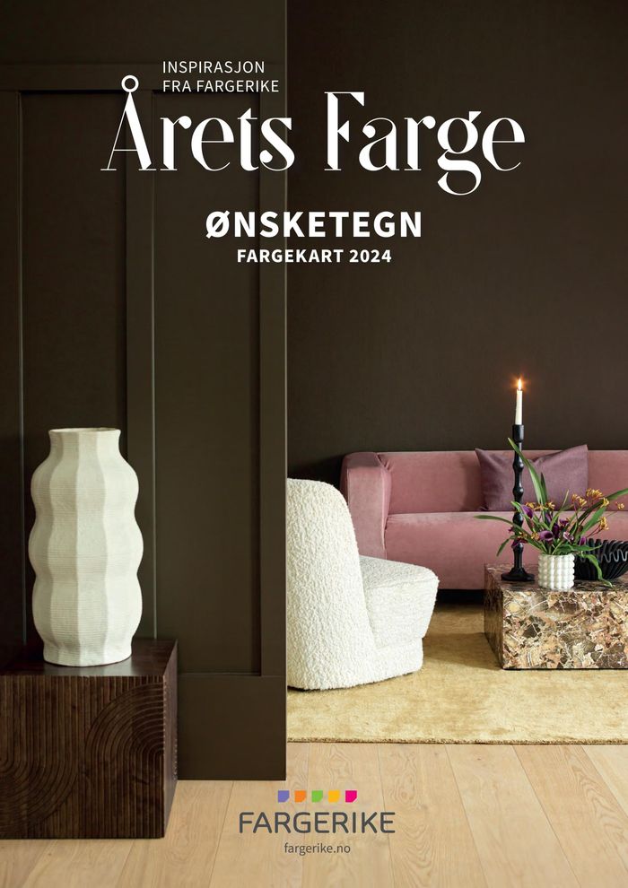 Fargerike-katalog i Mandal | Fargekart Årets Farge 2024 | 22.8.2024 - 27.12.2024