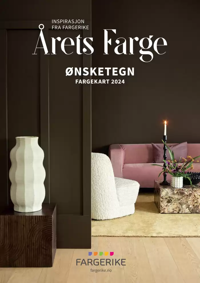 Fargerike-katalog | Fargekart Årets Farge 2024 | 22.8.2024 - 27.12.2024