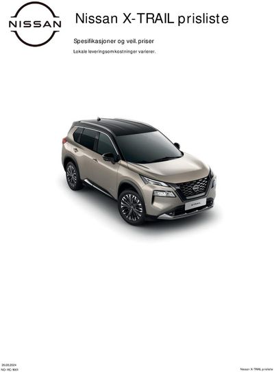 Nissan-katalog i Drammen | Nissan X-Trail | 27.8.2024 - 27.8.2025