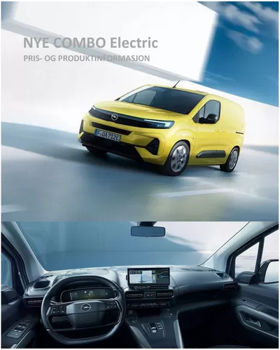 Tilbud fra Bil og motor i Sarpsborg | Prisliste Opel Combo Electric varebil de Opel | 3.9.2024 - 3.9.2025