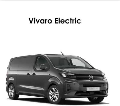 Tilbud fra Bil og motor i Sarpsborg | Prisliste Opel Vivaro Electric varebil de Opel | 3.9.2024 - 3.9.2025