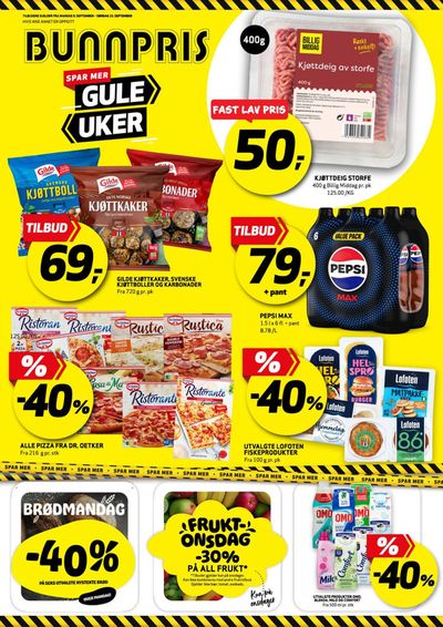 Bunnpris-katalog i Heimdal | Aktuelle kupp og tilbud | 9.9.2024 - 23.9.2024