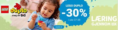 Tilbud fra Barn og leker i Raufoss | Lego Duplo -30% i Uke37 - 38 de Ringo | 9.9.2024 - 22.9.2024