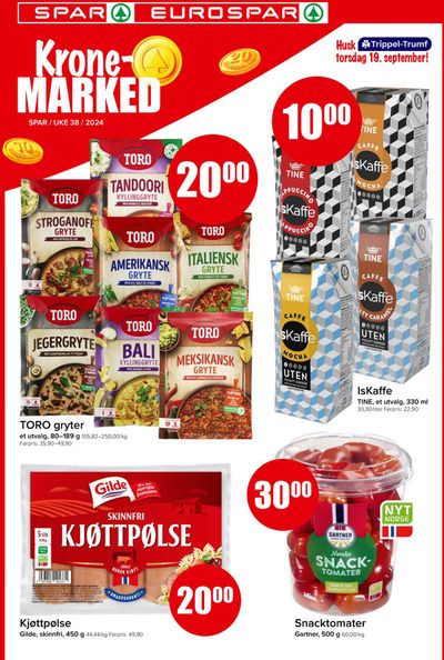 Spar-katalog i Tysfjord | Spar Kundeavis | 15.9.2024 - 29.9.2024