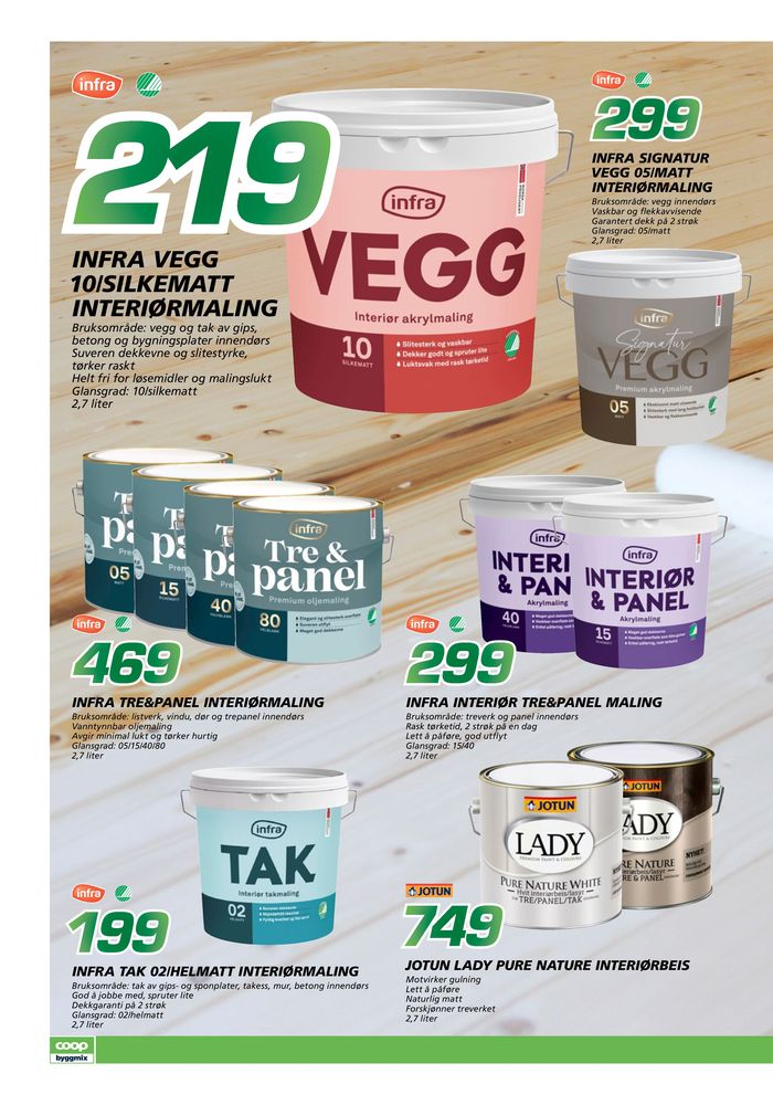 Coop Byggmix-katalog i Vega | Coop Byggmix Kundeavis | 16.9.2024 - 29.9.2024