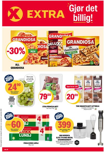 Coop Extra-katalog i Stårheim | Coop Extra Kundeavis | 16.9.2024 - 22.9.2024