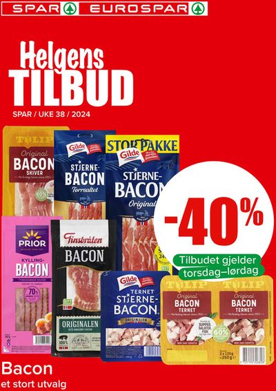 Tilbud fra Supermarkeder i Vevelstad | Spar Kundeavis Uke 38 de Spar | 19.9.2024 - 3.10.2024