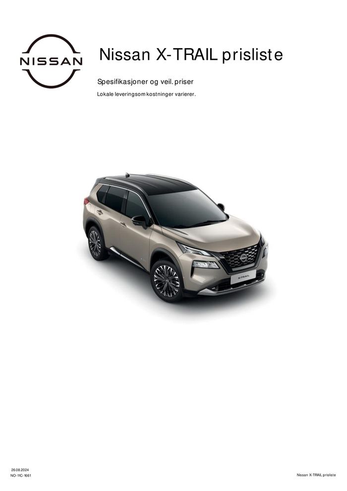 Nissan-katalog i Drammen | Nissan X-Trail | 19.9.2024 - 19.9.2025