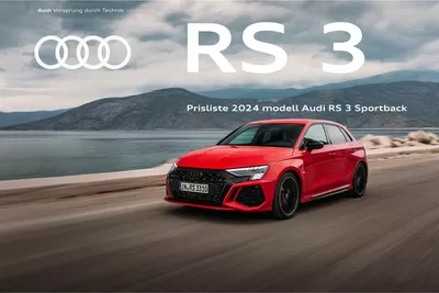 Tilbud fra Bil og motor i Bergen | Audi - Prisliste RS 3 . de Audi | 20.9.2024 - 20.9.2025