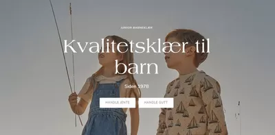 Tilbud fra Barn og leker i Oslo | Kvalitetskaler til barn de Junior Barneklær | 7.10.2024 - 31.10.2024