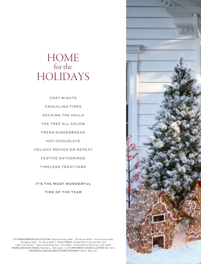 Pottery Barn-katalog | Pottery Barn Holiday | 8.10.2024 - 31.12.2024