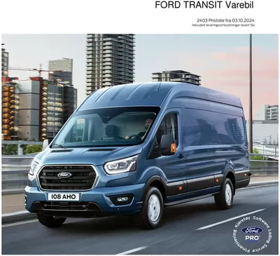 Ford-katalog i Gullaug | FORD TRANSIT | 12.10.2024 - 12.10.2025