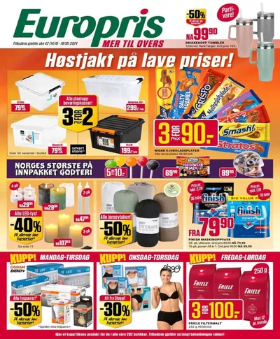 Europris-katalog i Brekstad | Europris DM 42-24 MYBRING | 13.10.2024 - 27.10.2024