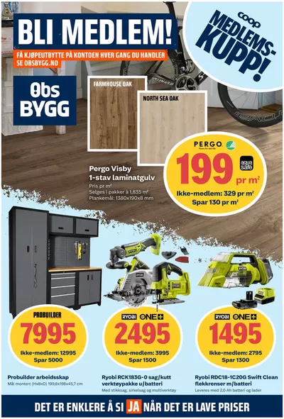 Obs Bygg-katalog i Ringsaker | Eksklusive tilbud og kupp | 13.10.2024 - 27.10.2024