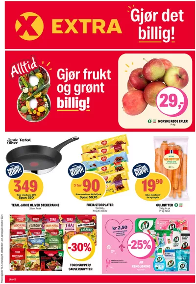 Coop Extra-katalog i Stavanger | Coop Extra Kundeavis | 14.10.2024 - 20.10.2024