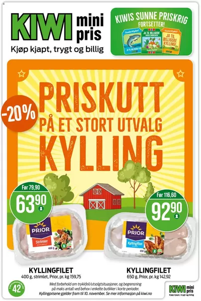 Kiwi-katalog i Stavanger | Kiwi Kundeavis | 14.10.2024 - 20.10.2024