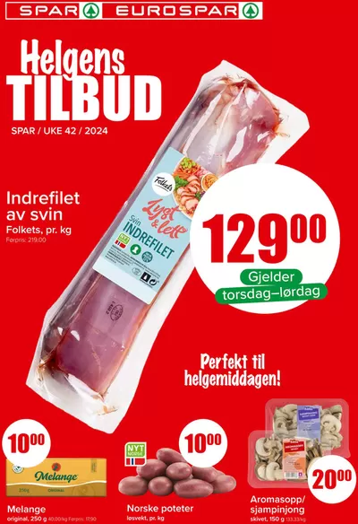 Spar-katalog i Stavanger | Spar Kundeavis | 17.10.2024 - 31.10.2024