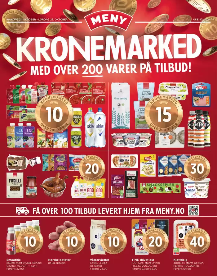 Meny-katalog i Trondheim | Meny Kundeavis | 20.10.2024 - 3.11.2024