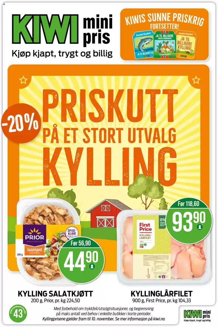 Kiwi-katalog i Tønsberg | Kiwi Kundeavis | 21.10.2024 - 27.10.2024