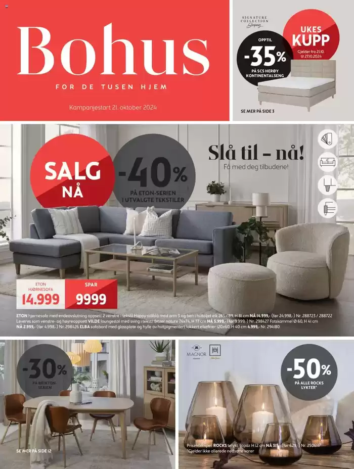 Bohus-katalog i Bergen | Bohus Kundeavis | 21.10.2024 - 17.11.2024