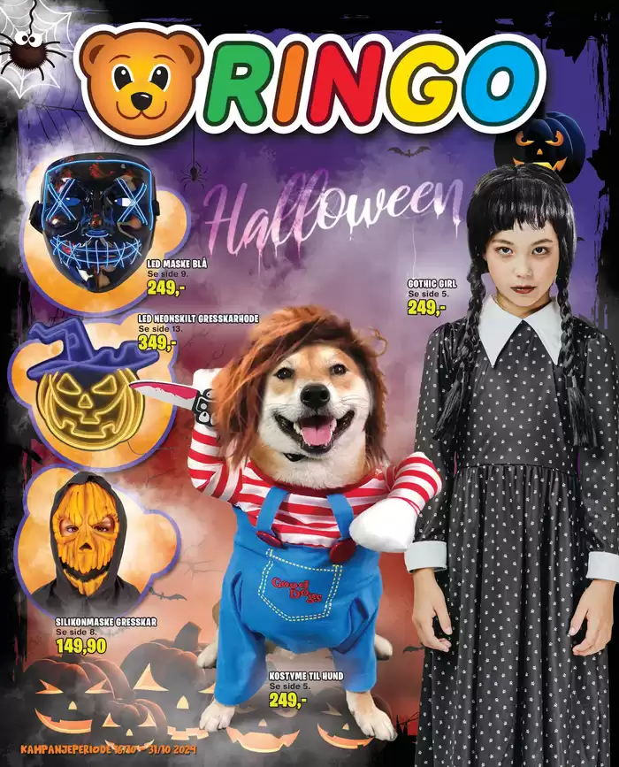 Ringo-katalog | Ringo - Kampanjeperiode Halloween | 22.10.2024 - 31.10.2024