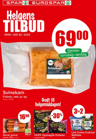 Eurospar-katalog | Spar nå med våre tilbud | 25.10.2024 - 8.11.2024