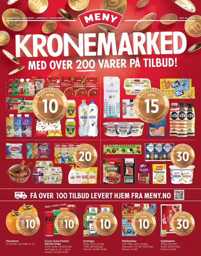 Meny-katalog i Fredrikstad | Meny Kundeavis | 27.10.2024 - 10.11.2024