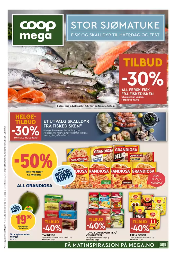 Coop Mega-katalog i Bergen | Coop Mega Kundeavis | 28.10.2024 - 3.11.2024