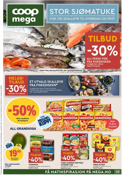 Tilbud fra Supermarkeder i Tananger | Coop Mega Kundeavis de Coop Mega | 28.10.2024 - 3.11.2024