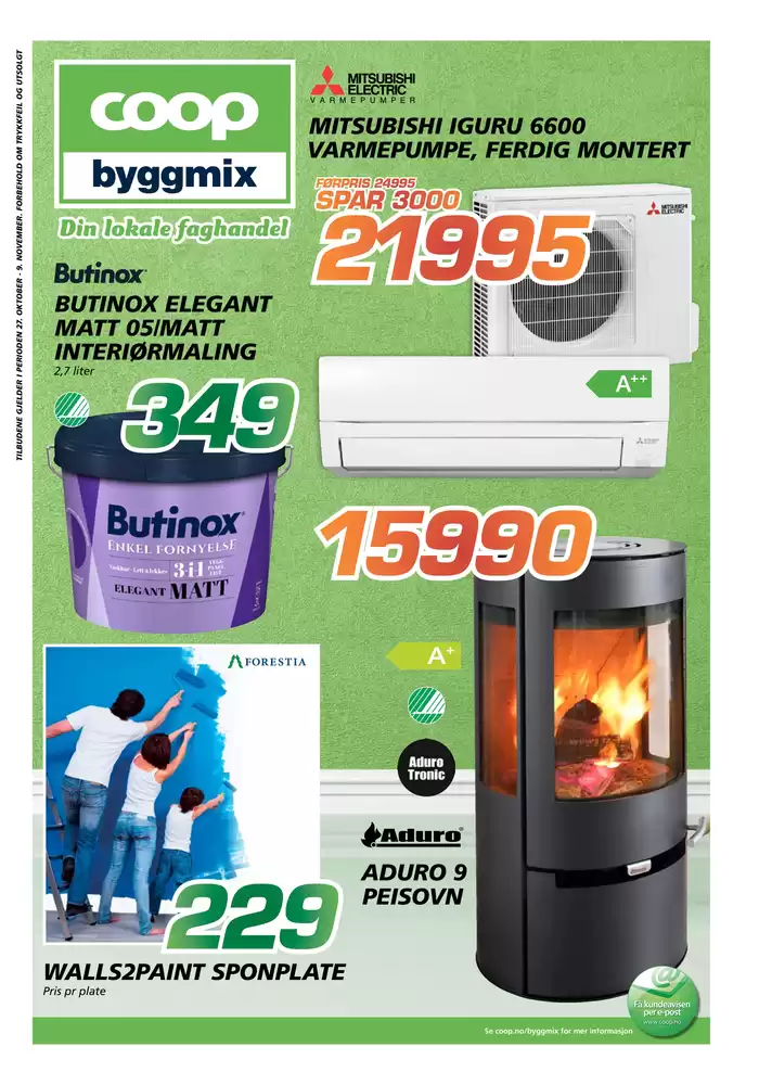 Coop Byggmix-katalog i Havøysund | Topptilbud for alle kuppjegere | 28.10.2024 - 10.11.2024