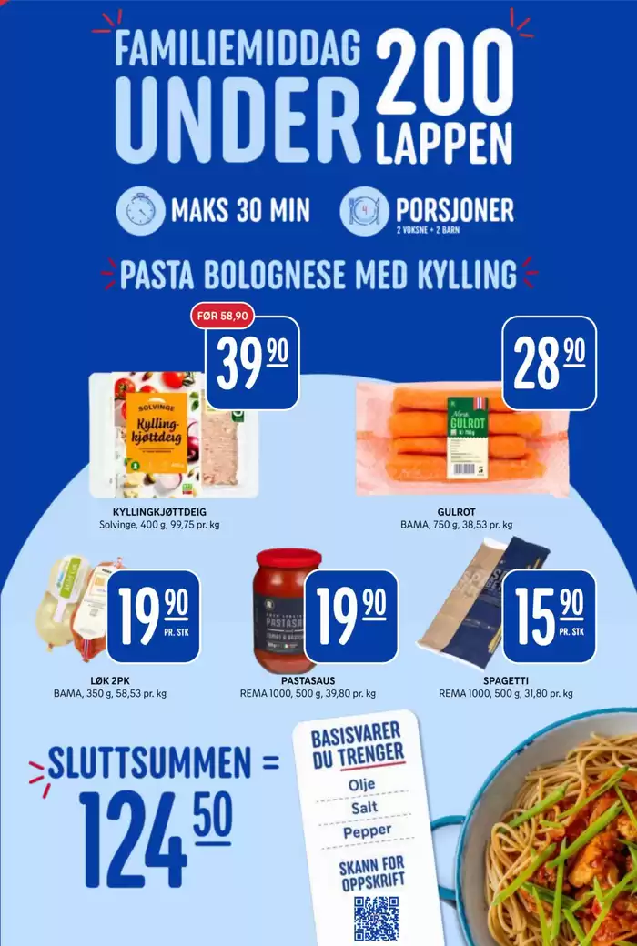 Rema 1000-katalog i Kongsvinger | Våre beste tilbud for deg | 27.10.2024 - 2.11.2024