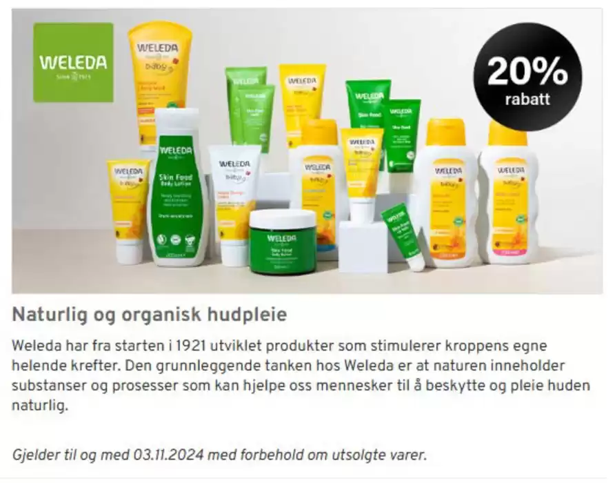 Shopping4net-katalog | Naturlig og organisk hudpleie | 28.10.2024 - 3.11.2024