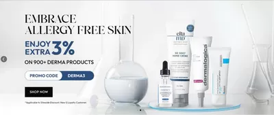 Tilbud fra Helse og skjønnhet i Drammen | embrace allergy free skin de StrawberryNet | 28.10.2024 - 11.11.2024