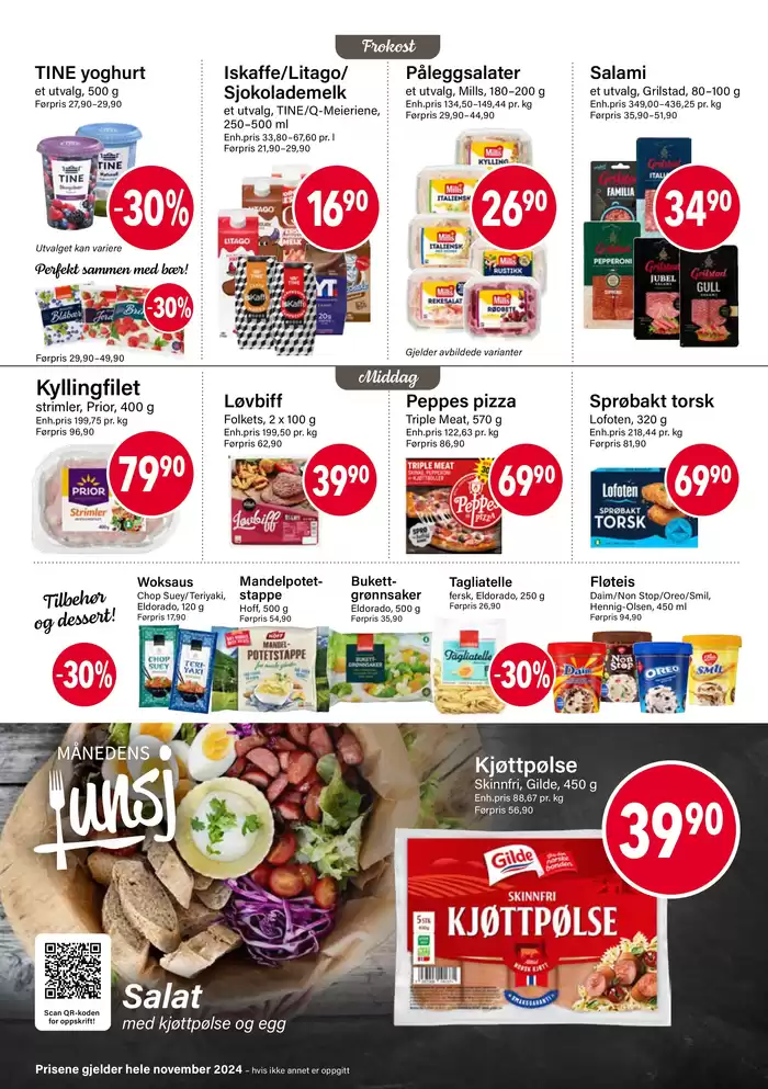 Nærbutikken-katalog i Torsken | Bakeprodukter | 1.11.2024 - 30.11.2024