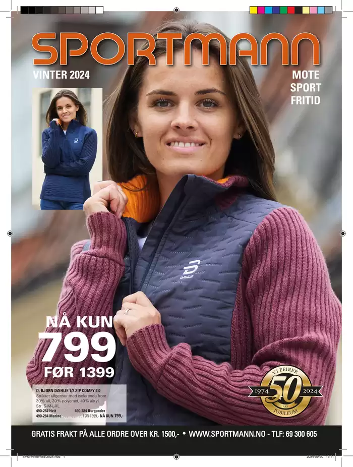 Sportmann-katalog i Fredrikstad | Mote sport fritid | 1.11.2024 - 31.12.2024