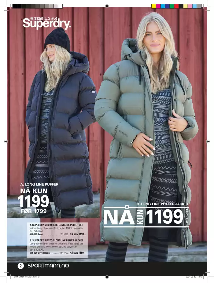 Sportmann-katalog i Fredrikstad | Mote sport fritid | 1.11.2024 - 31.12.2024